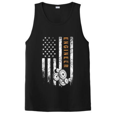 Engineer American Flag Design Engineering PosiCharge Competitor Tank