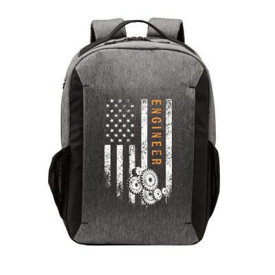 Engineer American Flag Design Engineering Vector Backpack