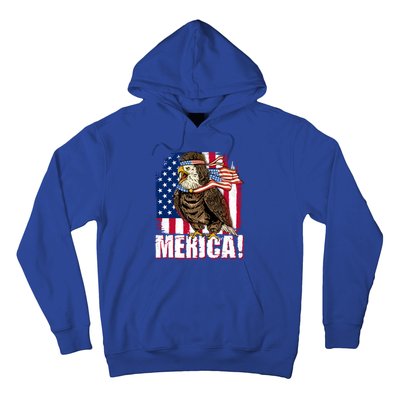 Eagle American Flag Usa Flag Mullet Eagle 4th Of July Merica Cool Gift Hoodie