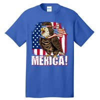 Eagle American Flag Usa Flag Mullet Eagle 4th Of July Merica Cool Gift Tall T-Shirt