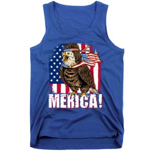 Eagle American Flag Usa Flag Mullet Eagle 4th Of July Merica Cool Gift Tank Top