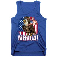 Eagle American Flag Usa Flag Mullet Eagle 4th Of July Merica Cool Gift Tank Top