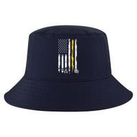 Electrician American Flag USA Cool Comfort Performance Bucket Hat