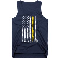 Electrician American Flag USA Tank Top