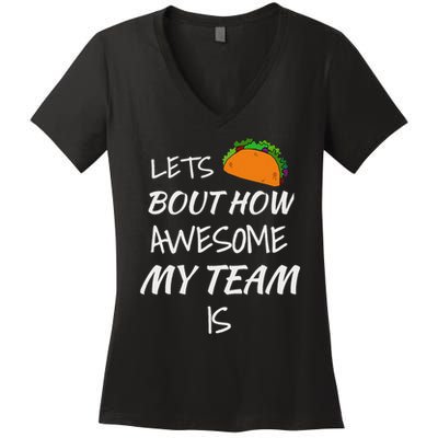 Employee Appreciation Fun Gift Idea For Boss Day Men Women's V-Neck T-Shirt