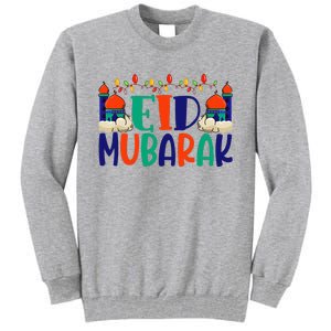 Eid Al Fitr Eid Mobarak Tall Sweatshirt