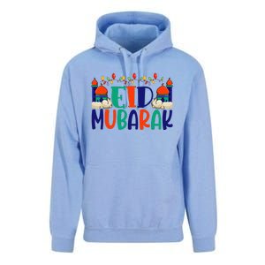 Eid Al Fitr Eid Mobarak Unisex Surf Hoodie