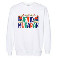 Eid Al Fitr Eid Mobarak Garment-Dyed Sweatshirt