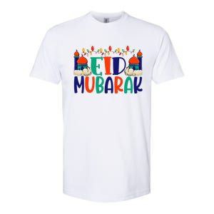 Eid Al Fitr Eid Mobarak Softstyle CVC T-Shirt