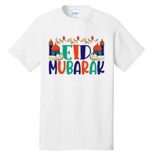 Eid Al Fitr Eid Mobarak Tall T-Shirt