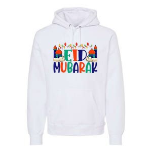 Eid Al Fitr Eid Mobarak Premium Hoodie