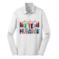 Eid Al Fitr Eid Mobarak Silk Touch Performance Long Sleeve Polo