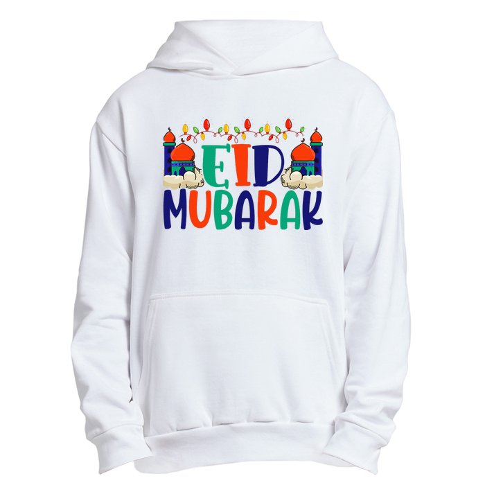 Eid Al Fitr Eid Mobarak Urban Pullover Hoodie