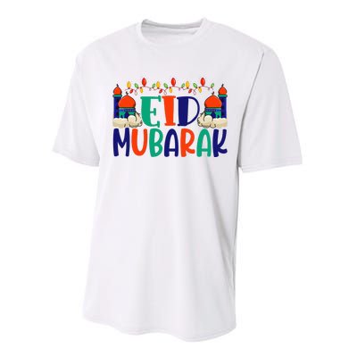 Eid Al Fitr Eid Mobarak Performance Sprint T-Shirt