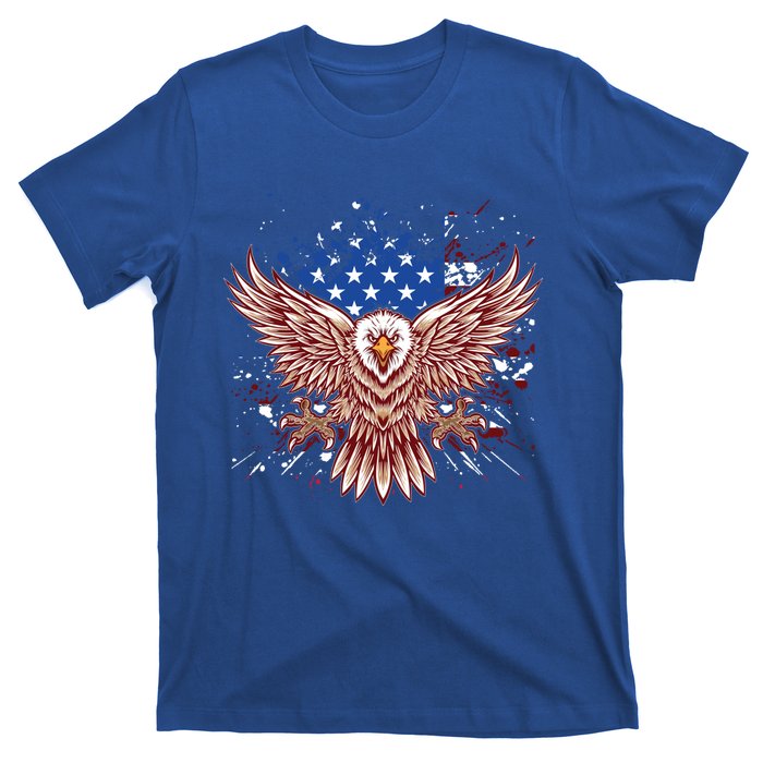 Eagle American Flag Eagle Patriotic Gift T-Shirt