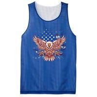 Eagle American Flag Eagle Patriotic Gift Mesh Reversible Basketball Jersey Tank