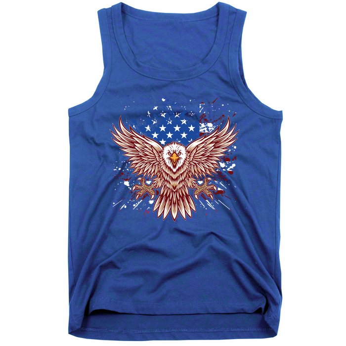 Eagle American Flag Eagle Patriotic Gift Tank Top