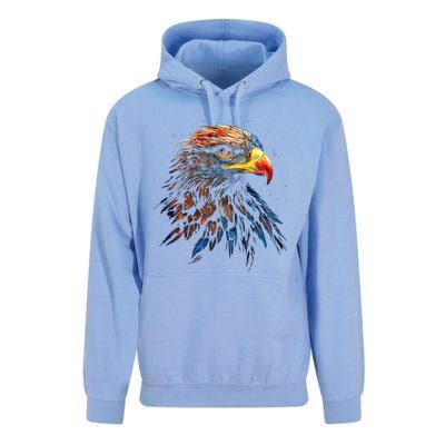 Eagle Art Fantasy Animal Colorful Graphic Bird Eagle Unisex Surf Hoodie