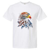 Eagle Art Fantasy Animal Colorful Graphic Bird Eagle Garment-Dyed Heavyweight T-Shirt