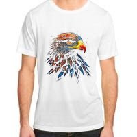 Eagle Art Fantasy Animal Colorful Graphic Bird Eagle Adult ChromaSoft Performance T-Shirt