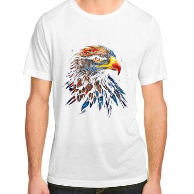 Eagle Art Fantasy Animal Colorful Graphic Bird Eagle Adult ChromaSoft Performance T-Shirt