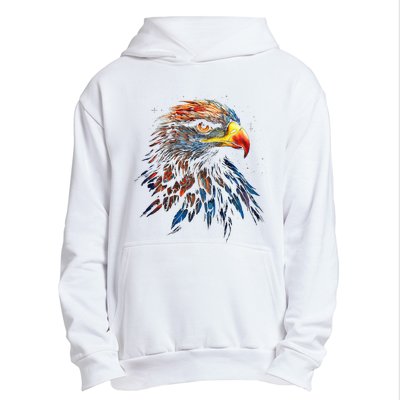 Eagle Art Fantasy Animal Colorful Graphic Bird Eagle Urban Pullover Hoodie