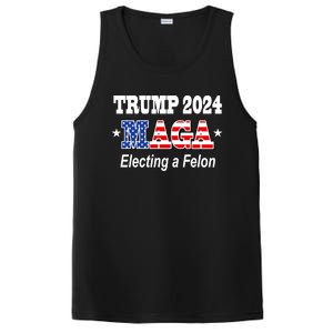 Electing A Felon Trump 2024 PosiCharge Competitor Tank