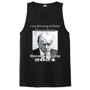 Electing A Felon President Donald J Trump PosiCharge Competitor Tank