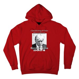 Electing A Felon President Donald J Trump Hoodie