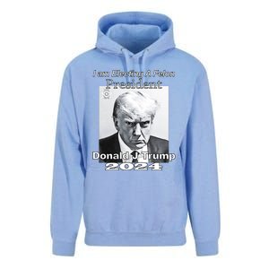 Electing A Felon President Donald J Trump Unisex Surf Hoodie