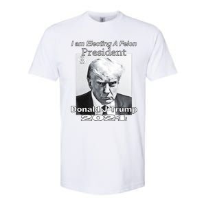 Electing A Felon President Donald J Trump Softstyle CVC T-Shirt