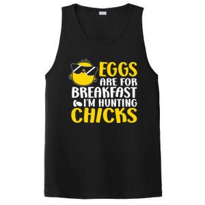 Eggs are for breakfast i´m hunting chicks, Easter PosiCharge Competitor Tank