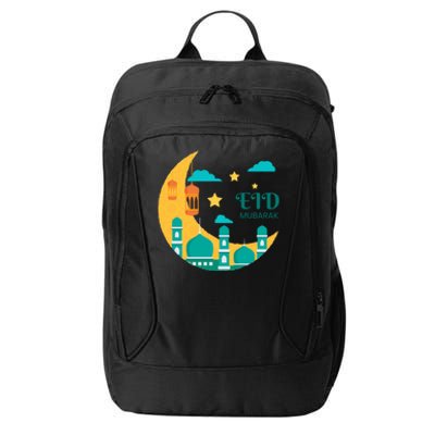 Eid Alfunny Giftfitr Muslim Islam Ramadan Eid Mubarak Gift City Backpack