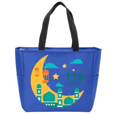 Eid Alfunny Giftfitr Muslim Islam Ramadan Eid Mubarak Gift Zip Tote Bag