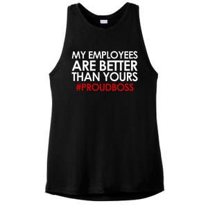 Employee Appreciation Gifts Funny Boss Gift Ladies PosiCharge Tri-Blend Wicking Tank