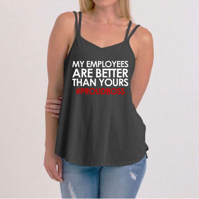 Employee Appreciation Gifts Funny Boss Gift Women's Strappy Tank