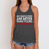 Employee Appreciation Gifts Funny Boss Gift Women's Knotted Racerback Tank