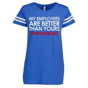 Employee Appreciation Gifts Funny Boss Gift Enza Ladies Jersey Football T-Shirt