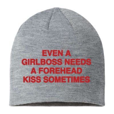 Even A Girlboss Needs A Kiss Sometimes Sustainable Beanie