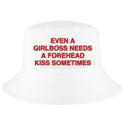 Even A Girlboss Needs A Kiss Sometimes Cool Comfort Performance Bucket Hat