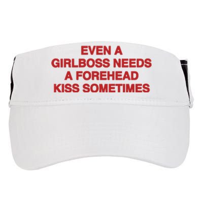 Even A Girlboss Needs A Kiss Sometimes Adult Drive Performance Visor