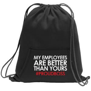 Employee Appreciation Gifts Funny Boss Gift Sweatshirt Cinch Pack Bag