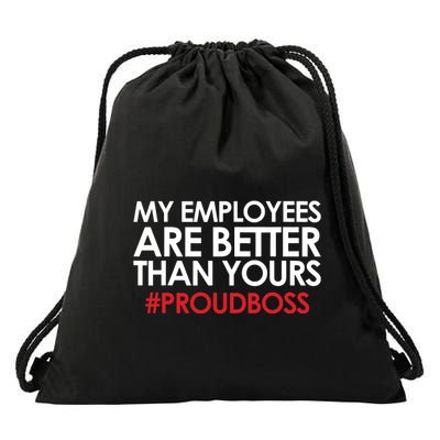 Employee Appreciation Gifts Funny Boss Gift Drawstring Bag