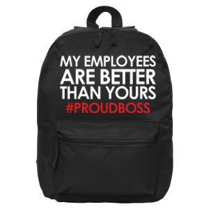 Employee Appreciation Gifts Funny Boss Gift 16 in Basic Backpack