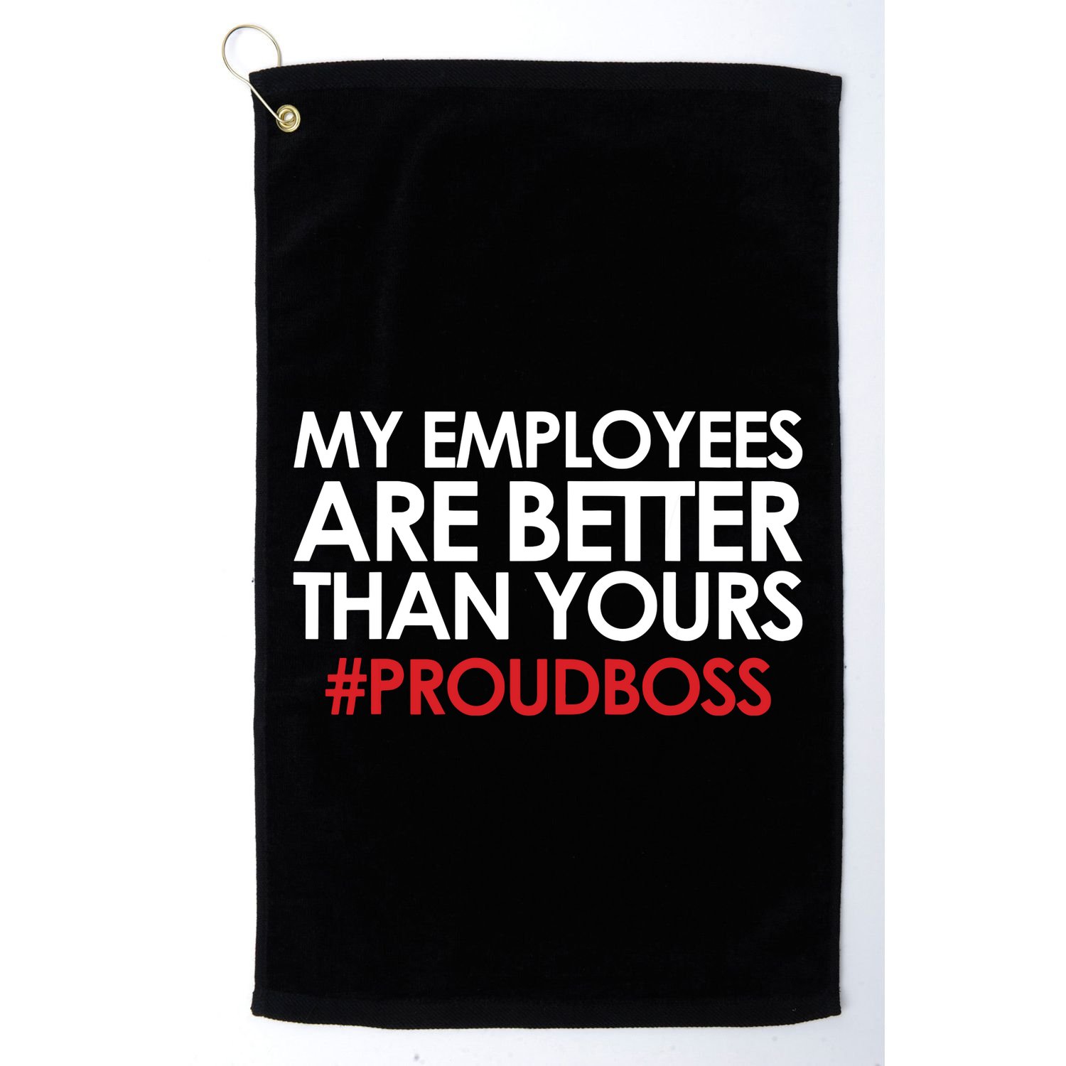 Employee Appreciation Gifts Funny Boss Gift Golf Towel