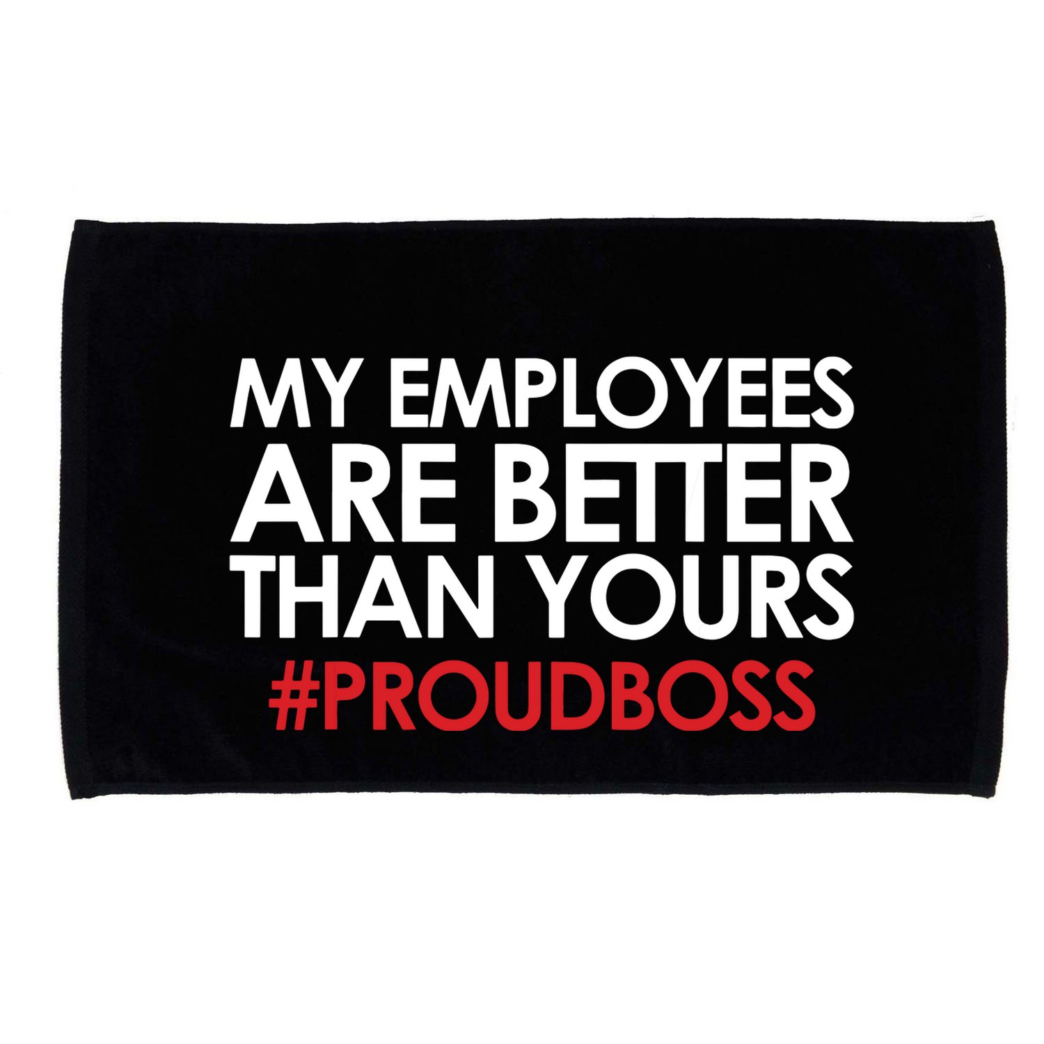 Employee Appreciation Gifts Funny Boss Gift Microfiber Hand Towel