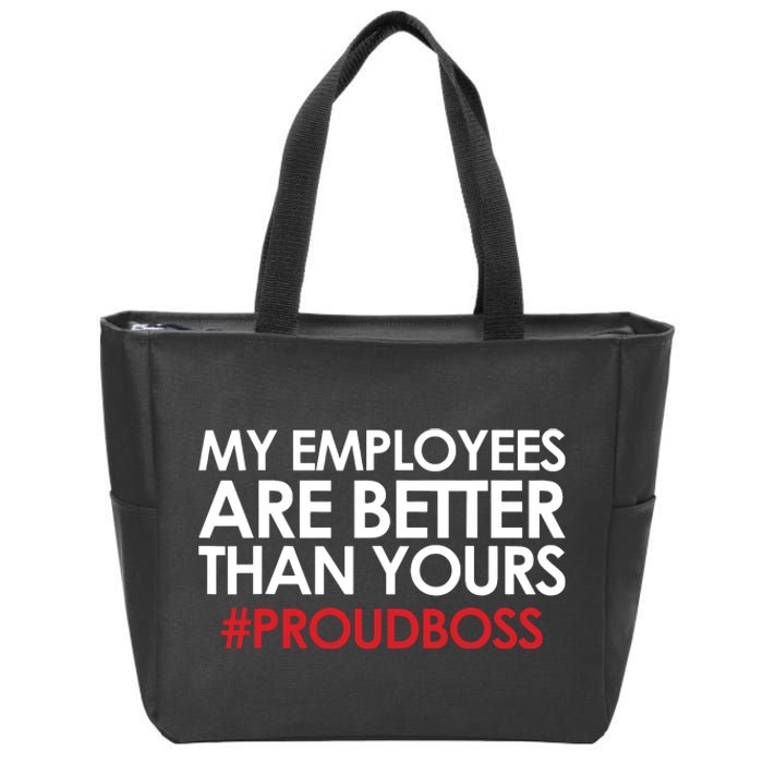 Employee Appreciation Gifts Funny Boss Gift Zip Tote Bag