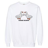 Embroidered Animal Goose Bumps Garment-Dyed Sweatshirt