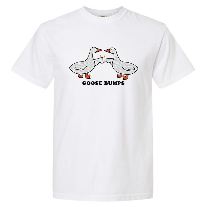 Embroidered Animal Goose Bumps Garment-Dyed Heavyweight T-Shirt