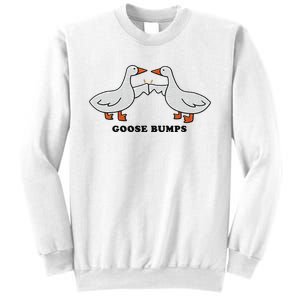 Embroidered Animal Goose Bumps Sweatshirt